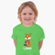 Дитяча футболка для дівчаток Лайк Лиса (Likee Fox) (25186-1033-42) 158-164 см Бавовна Зелений - зображення 3