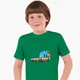 Детская футболка для мальчиков Майнкрафт (Minecraft) (25186-1170-41) 146-152 см Хлопок Зеленый - изображение 1