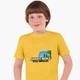 Детская футболка для мальчиков Майнкрафт (Minecraft) (25186-1170-17) 146-152 см Хлопок Желтый - изображение 1