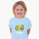 Детская футболка для девочек Лайк Авокадо (Likee Avocado) (25186-1031-36) 158-164 см Хлопок Голубой - изображение 3