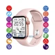 Розумний годинник Smart Watch Series 6 Z32 PRO, голосовий виклик, температура тіла, крокомір, пульсометр, тонометр, оксиметр, для жінок, рожеві (000438621) - зображення 2