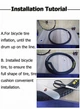 Антипрокольна стрічка Deemount 29" Tire Liner фліппер велосипедний (10326-29) - зображення 7