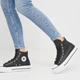 Женские кеды кожаные высокие Converse Chuck Taylor All Star Lift 561675C 36 (5.5) 22.5 см Black (888755795699) - изображение 6