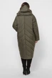 Женская зимняя куртка Welltre "Blanket" 60 оливковый - изображение 3