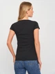 Футболка хлопковая женская Fruit of the loom Valueweight Ladies 061372036 XXL Черная (5000000088129) - изображение 2