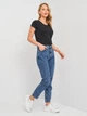 Футболка хлопковая женская Fruit of the loom Valueweight Ladies 061372036 XXL Черная (5000000088129) - изображение 3