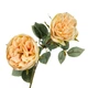 Штучна гілка троянди, кремова Rose - зображення 2