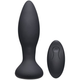Силиконовая вибропробка Doc Johnson A-Play Vibe Experienced Rechargeable Silicone Anal Plug with Remote цвет черный (22345005000000000) - изображение 1