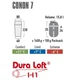 Спальний мішок High Peak Conon 7/+7°C Grey/Light Grey Left (21247) - изображение 4