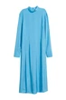 Платье H&M 38 голубой 5610196 - изображение 1