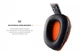 Bluetooth-гарнітура Kotion EACH B3506 Black/Orange (ktb3506bt) - зображення 6