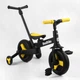 Велосипед-трансформер для дитини від 2 до 4 років Best Trike колеса PU 10”, батьківська ручка, знімні педалі 58195 - зображення 1