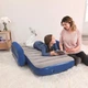 Кровать надувная детская одноместная Bestway 67602 серо-синяя до 100кг - изображение 5