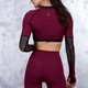 Топ с сеткой Totalfit T14 M Марсала (06399457) - изображение 2