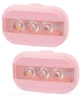 Мигалки передняя + задняя Urban Proof CLIP pastel pink (400318 UP) - изображение 1