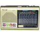 Портативна колонка радіо MP3 USB Golon RX 6622, золота - зображення 1