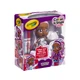 Zestaw dla kreatywności lalka Crayola Colourn Style Friends 918936/89393 Violet (8720077189393) - obraz 3