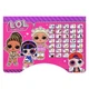 Парта Bambi LOL W 2071-75-1 Light wood / Purple - зображення 4