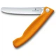 Кухонный cкладной швейцарский нож серрейтор Victorinox Vx67836.F9B SwissClassic Foldable Paring 240 мм оранжевый - изображение 1