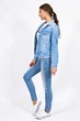 Куртка джинсовая Lee Rider Jacket Regular Original Straight (L54MGABV) Голубой M-00 - изображение 3