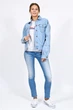 Джинсова куртка Wrangler WESTERN UTILITY Relaxed Fit (W427MC25E) Блакитний M-00 - зображення 1