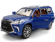 Металлическая машинка Lexus LX 570 масштаб 1:24 Blue - изображение 1