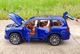 Металлическая машинка Lexus LX 570 масштаб 1:24 Blue - изображение 4