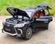 Металева машинка Lexus LX 570 масштаб 1:24 Black - зображення 2