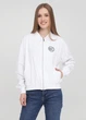 Бомбер Only Women (94-ZHUsck-03-02-white/CHblack-up-front-SM) - зображення 1