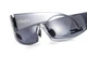 Очки спортивные защитные открытые Global Vision BAD-ASS-1 GunMetal серые - изображение 8