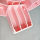 Дитячий дорожній складаний горщик і накладка на унітаз 3 в 1 Just Baby Trino Pink (JB-002) - изображение 9