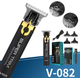 Машинка для стрижки VGR Super Trim V-082 электрическая беспроводная профессиональная с 3 насадками Черная (12644) - изображение 6