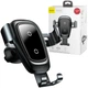 Автомобильный держатель с двойной беспроводной зарядкой Baseus Metal Wireless Charger Gravity Car Mount - изображение 4