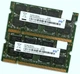 Пара оперативной памяти для ноутбука PQI SODIMM DDR2 4Gb (2Gb+2Gb) 800MHz 6400s CL6 (MECER502PA7301-09394) Б/У - изображение 1
