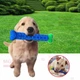 Іграшка - кісточка для чищення зубів собак під час гри CHEWBRUSH Pet toothbrush - кісточка для масажу зубів і ясен Синій / Зелений - зображення 9