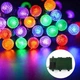 Світлодіодна гірлянда Ledertek у формі кульок, 4 м, 50 LED, 8 режимів, 7 кольорів - зображення 5