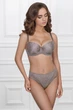 Бюстгальтер на тонкому поролоні мікрофібра Jasmine Jane 1086/80 сірий 80A - зображення 3