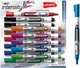 Набор маркеров сухого стирания BIC Intensity Advanced Dry Erase Marker Цветные 12 шт (GELIPP121) - изображение 1