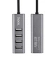 USB Хаб Hoco HB1 Line Machine 4USB (silver) - зображення 2