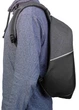 Рюкзак антивор с Rfid Topmove IAN352250 бордовый с черным - изображение 3