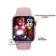 Розумний смарт годинник Smart Watch Series 6 M26 Pro, голосовий виклик, пульсометр, тонометр, оксиметр, крокомір, режим спорт, для жінок, рожеві (000438644) - зображення 3