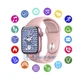 Умные смарт часы Smart Watch NB-PLUS, голосовой вызов, оксиметр, пульсометр, тонометр, режим спорт, прогноз погоды, для женщин, розовые (000438647) - изображение 2