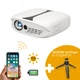 Мультимедийный портативный мини LED проектор для смартфона с WiFi, аккумулятором и динамиком Everycom RD606 (White) 108мм х 100мм х 40мм - изображение 1