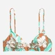 Верхняя часть купальника женская H&M 1105-3056634 42 Коричневая принт (hm04670754980) - изображение 2