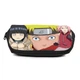 Школьный пенал Наруто 004 (Naruto) органайзер универсальный (NRT-004-blc) черный - изображение 1