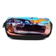 Школьный пенал Хот Вилс 005 (Hot Wheels) органайзер универсальный (HW-005-blc) черный - изображение 1