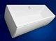Ванна акриловая VAGNERPLAST Cavallo 190x90 Bianco (VPBA190CAV2X-04) с накладкой на сифон из искуственного мрамора без ножек - изображение 6