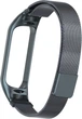 Миланский Ремешок Milano Mesh Mi Band 4 / 3 Graphite (09209-40) - изображение 2