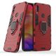 Чехол Ring case для Xiaomi Redmi Note 7 / Note 7 Pro / Global бронированный бампер с кольцом красный - изображение 1
