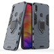 Чохол Ring case для Xiaomi Redmi Note 7 / Note 7 Pro / Global броньований бампер з кільцем темно-синій - зображення 1